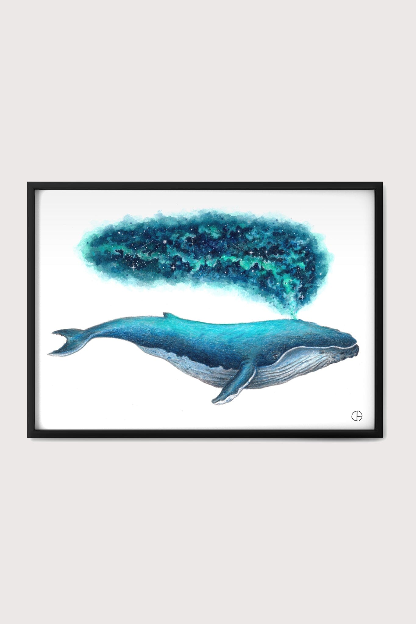 Cosmic Whale Fine Art Print