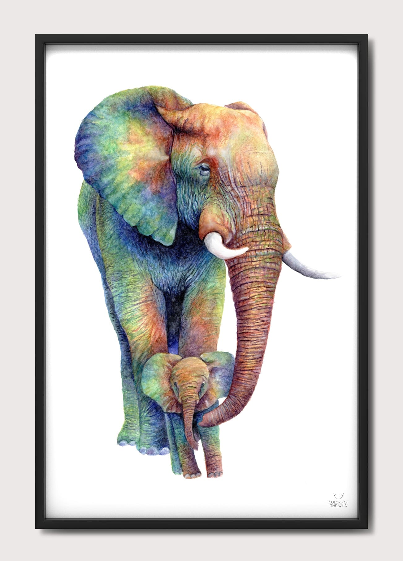 Elephant Print Gift Set