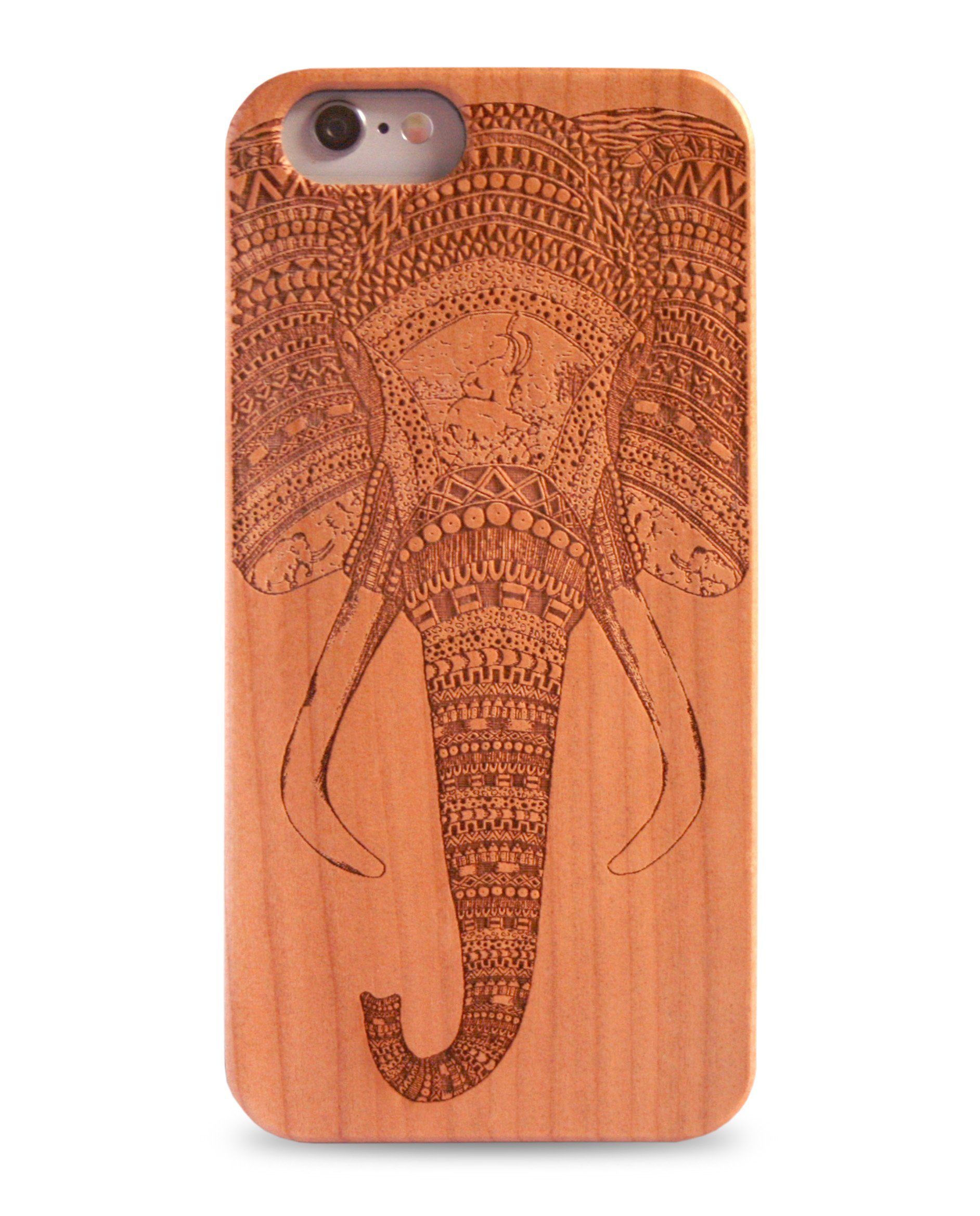 Wooden Phone Case | An Elephant Never Forgets Sale