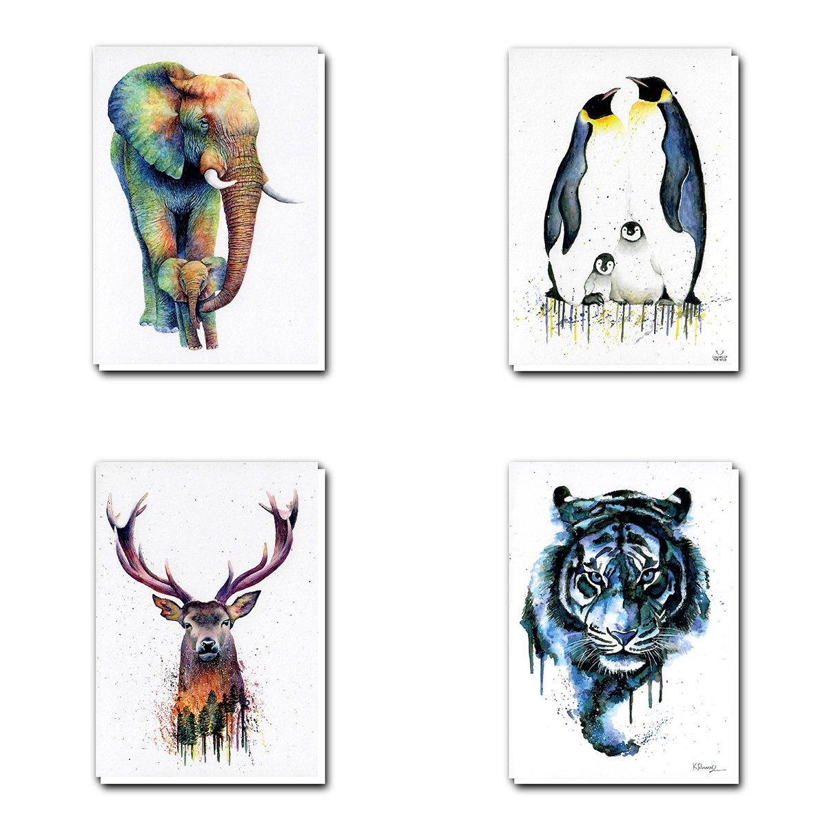 Colors Of The Wild Greetings Cards