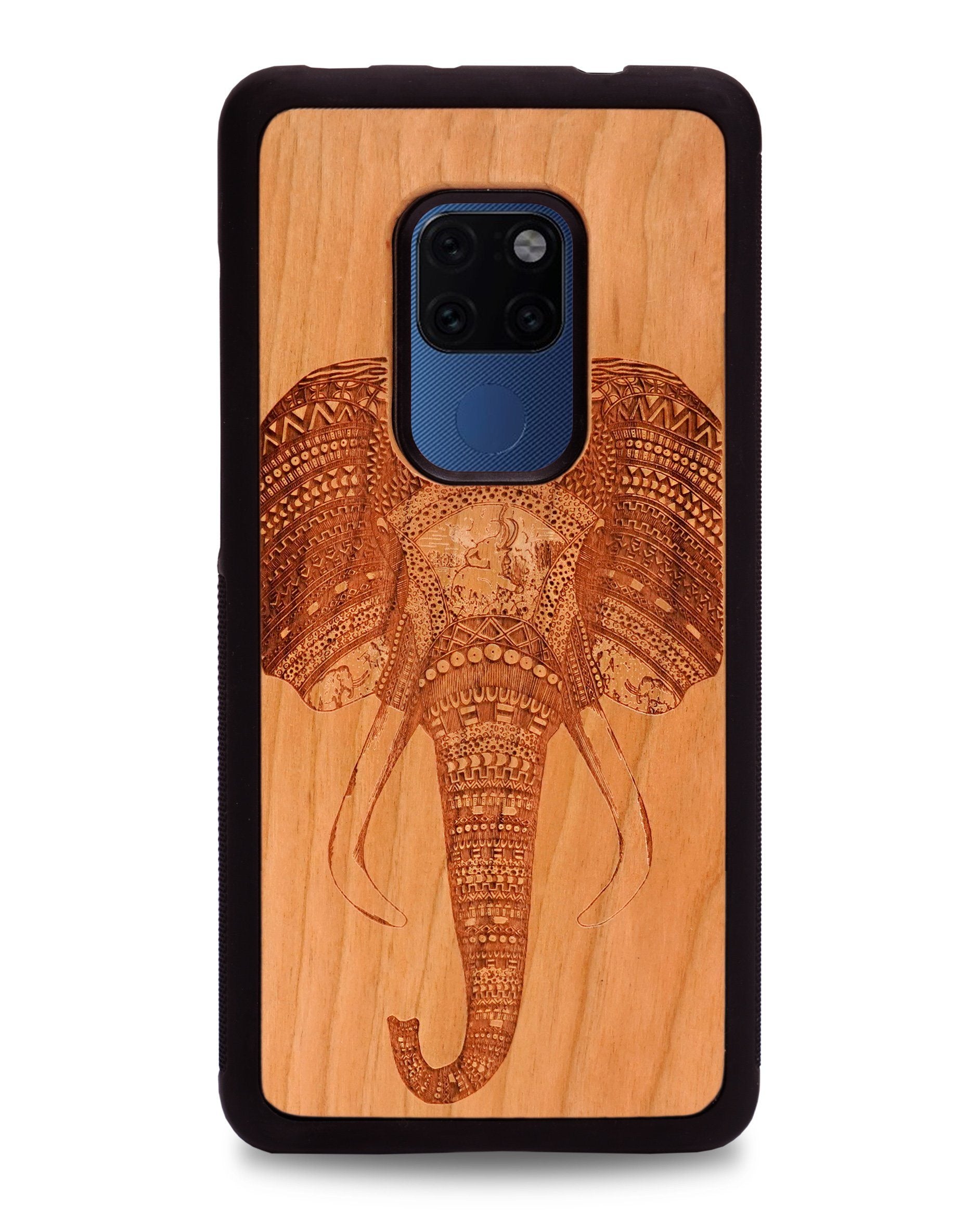 Wooden Phone Case | An Elephant Never Forgets