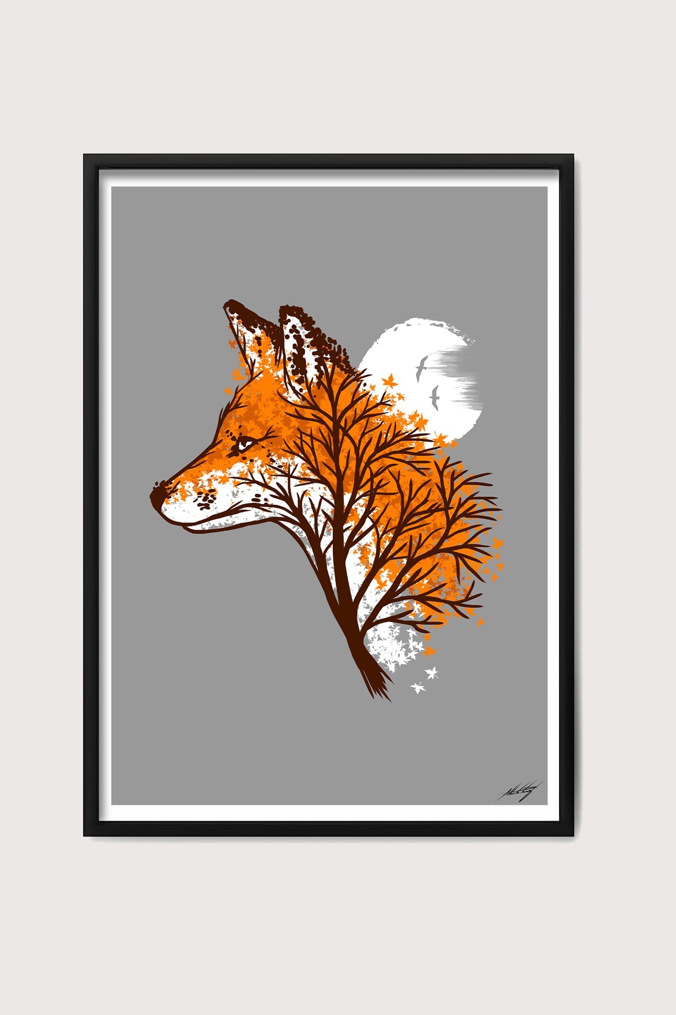 Tree Fox Fine Art Print