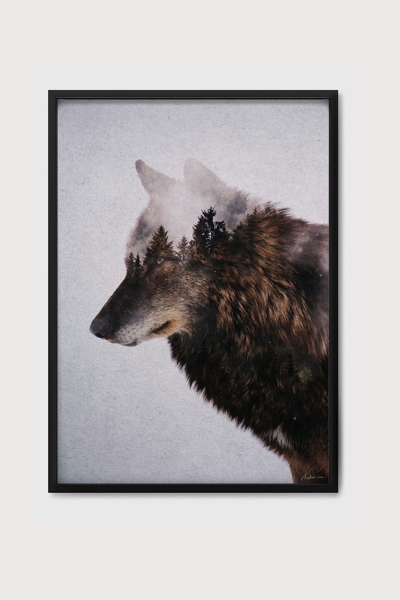 Spirit of the Forest Wolf Fine Art Print