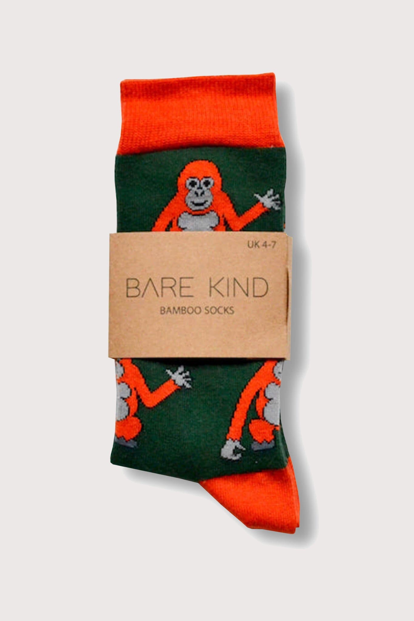 Orangutans | Adult Bamboo Socks