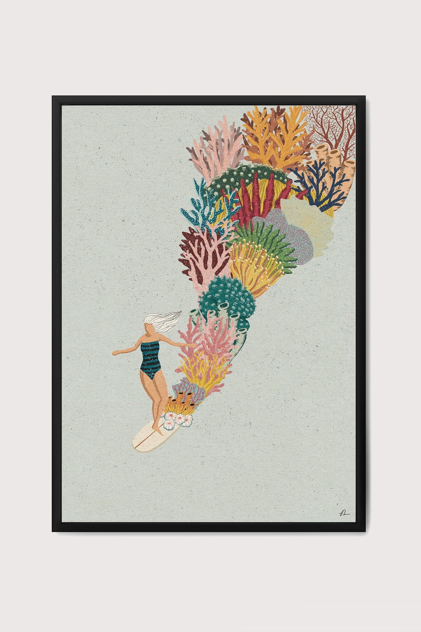 Coral Slide Fine Art Print