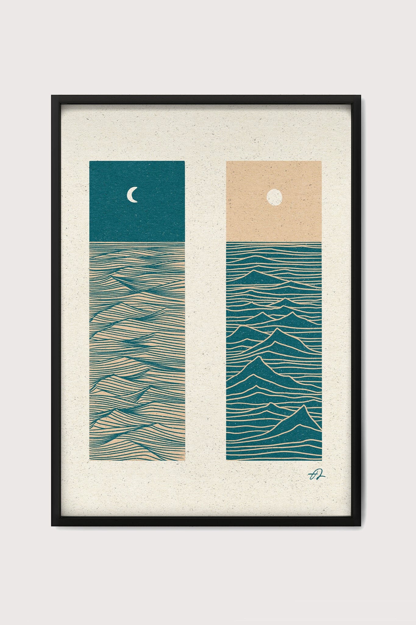 Oceans Lines Fine Art Print