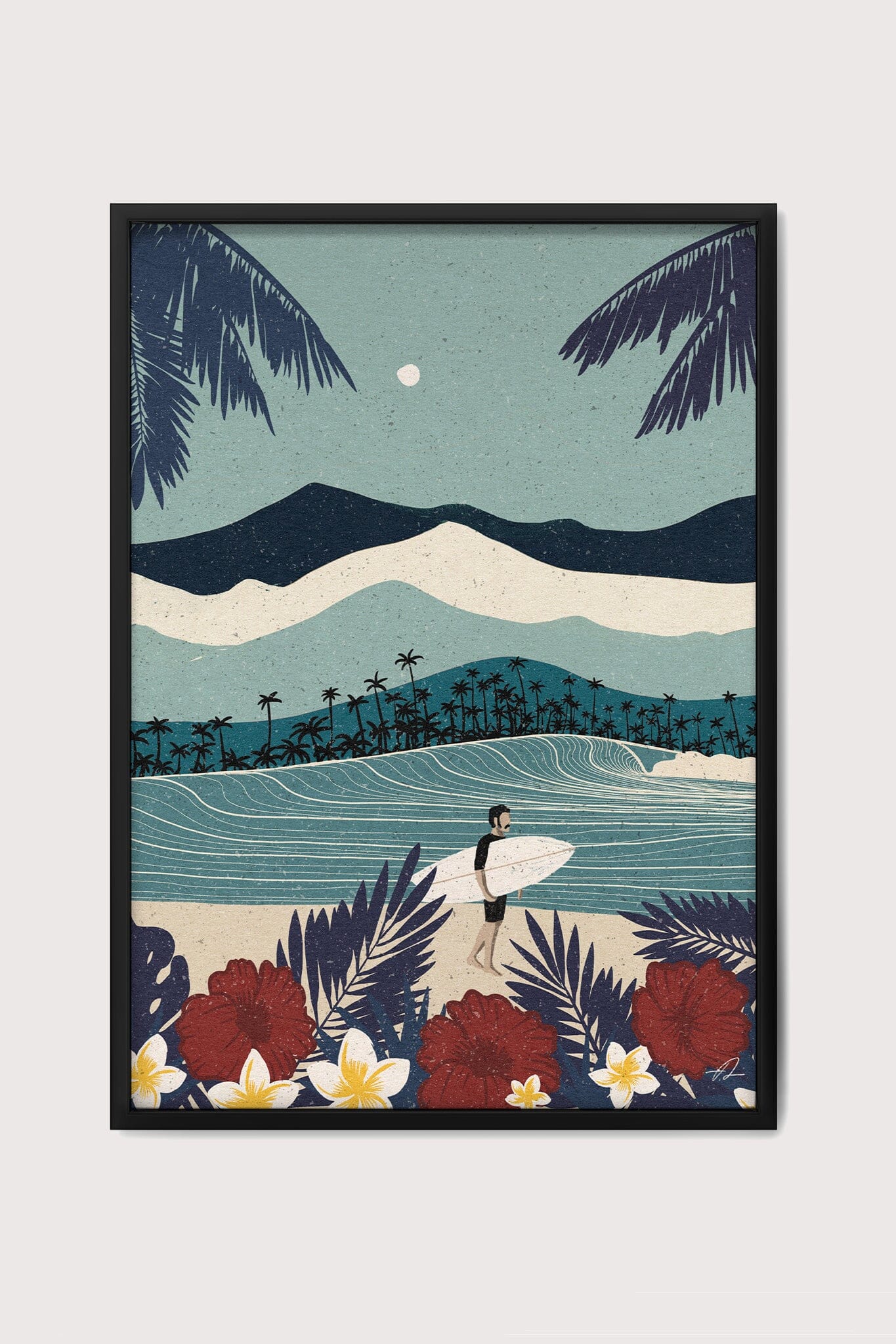 Stage in the Tropics Fine Art Print