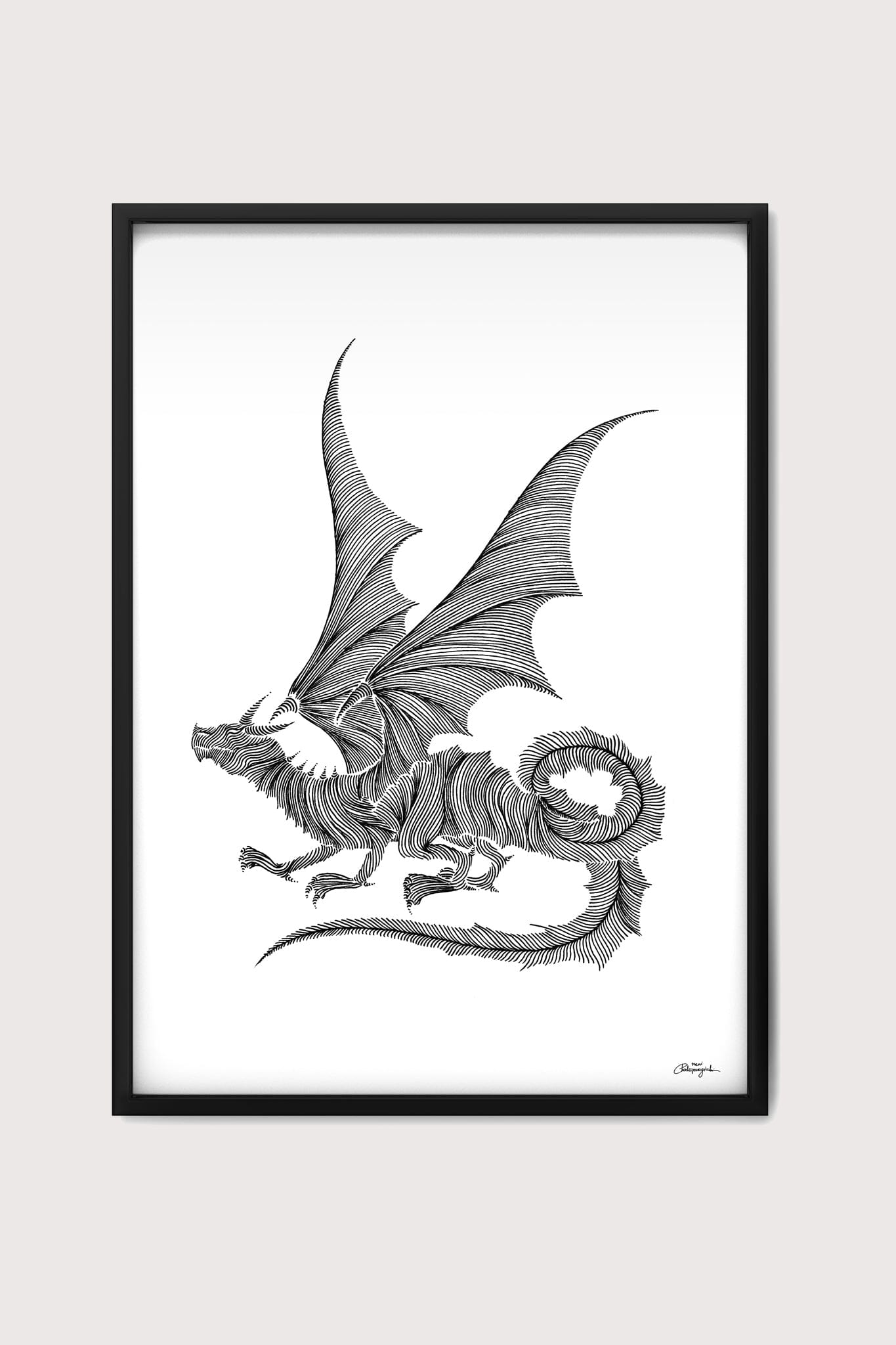 Welsh Dragon Fine Art Print