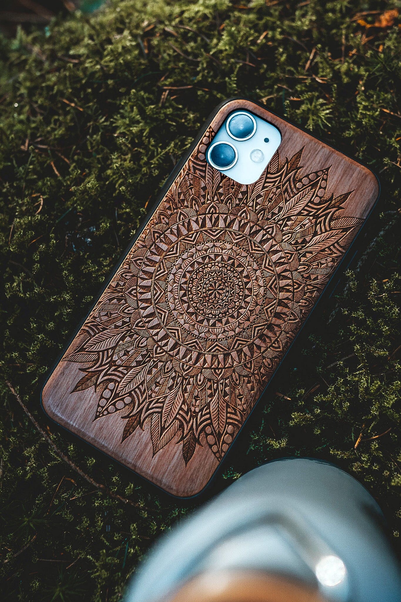 Wooden Phone Case | Mandala