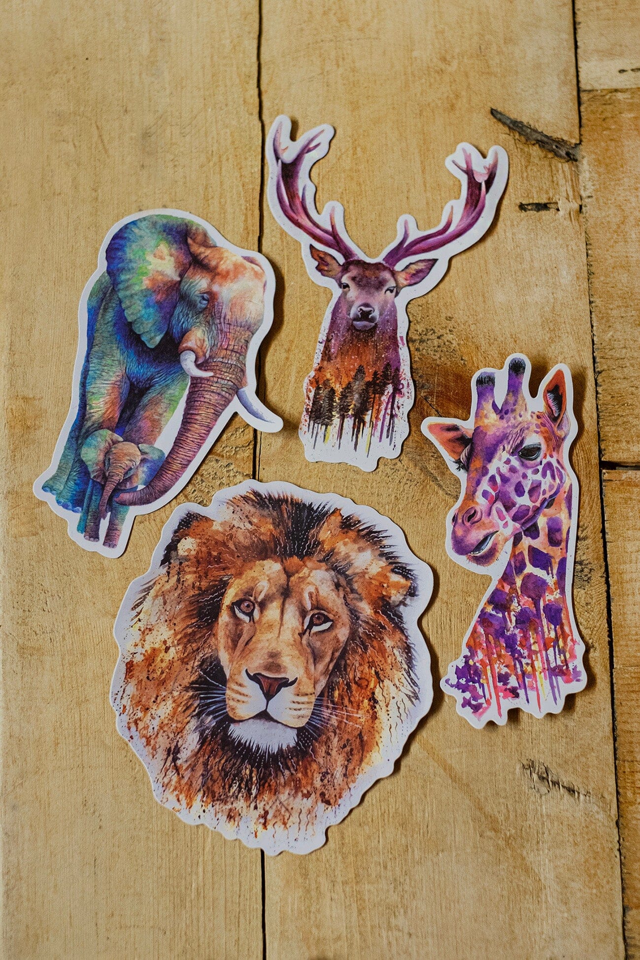 Colors Of The Wild Stickers