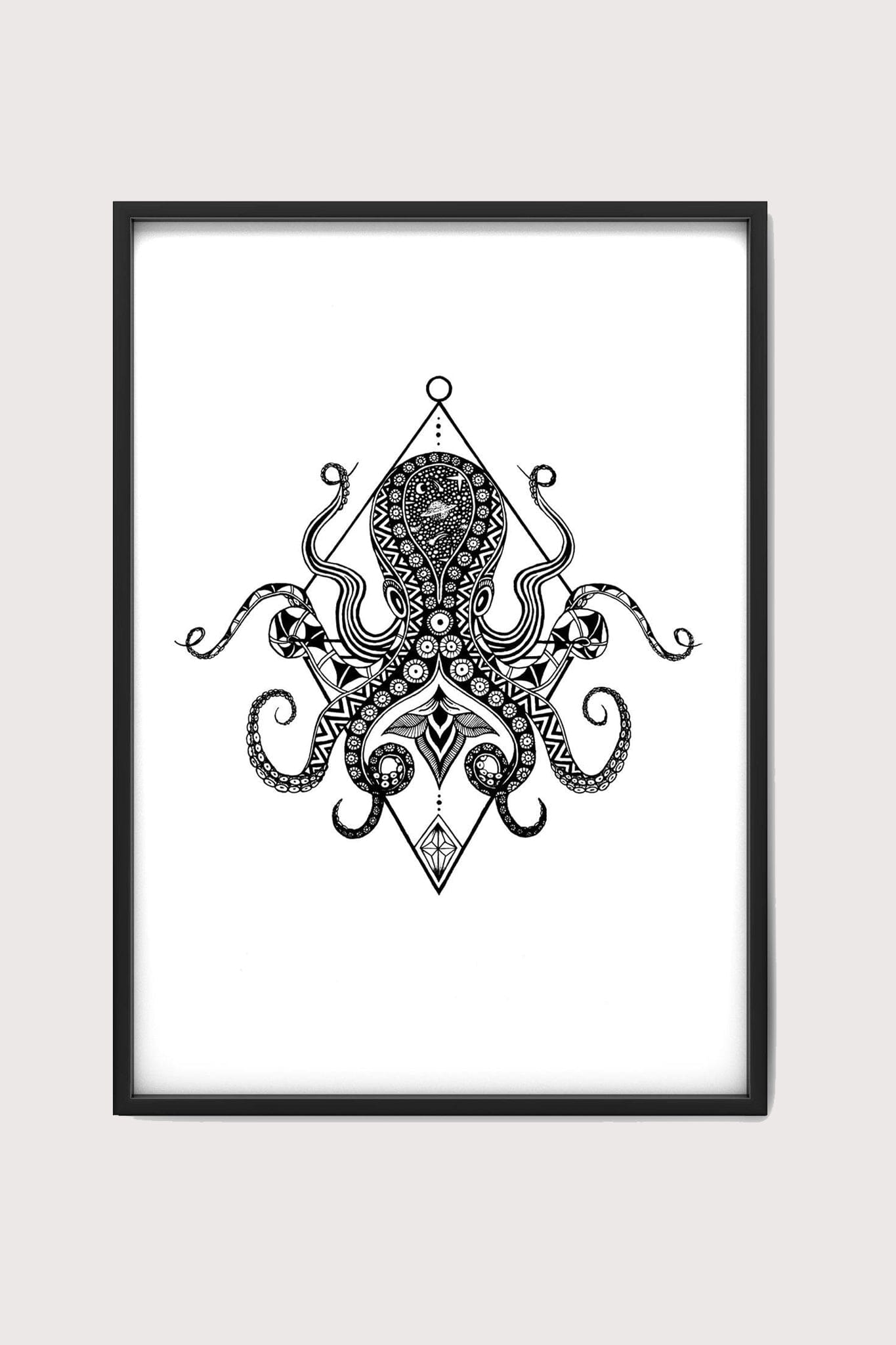 Minimalistic Octopus Original