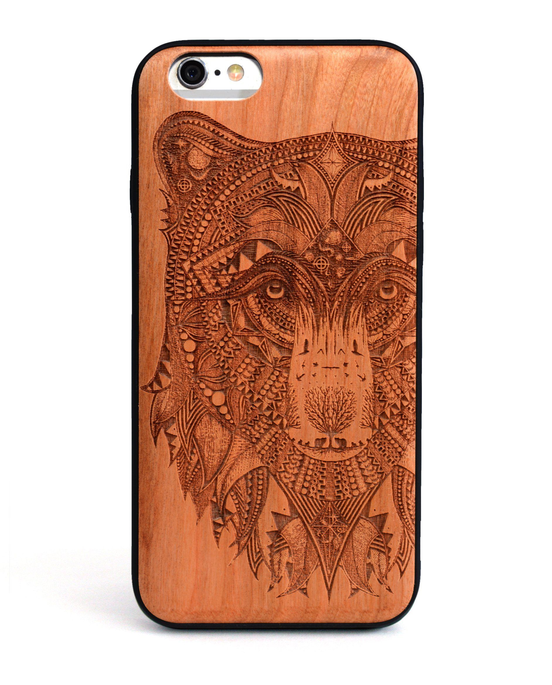 Wooden Phone Case | Black Bear Sale