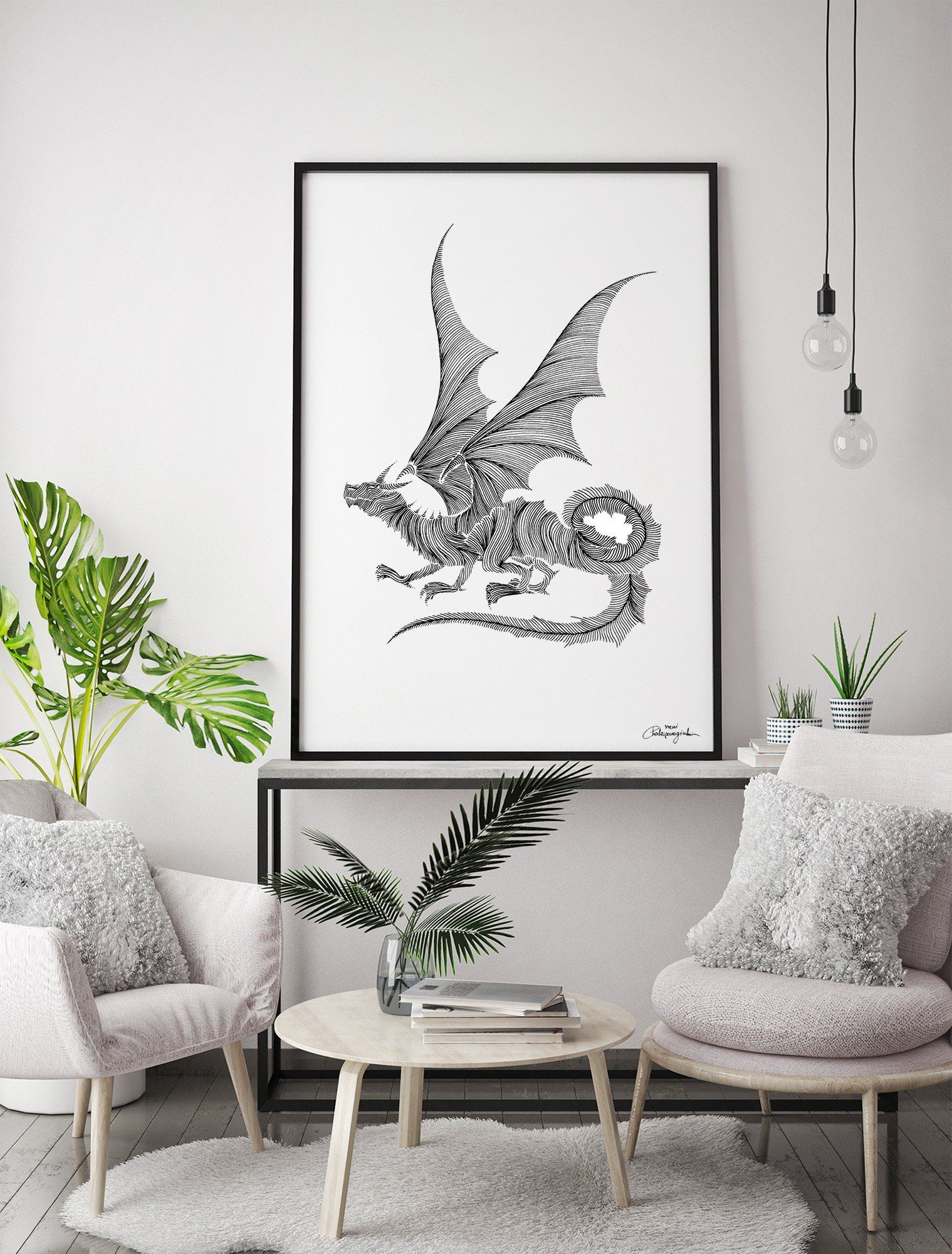 Welsh Dragon Fine Art Print