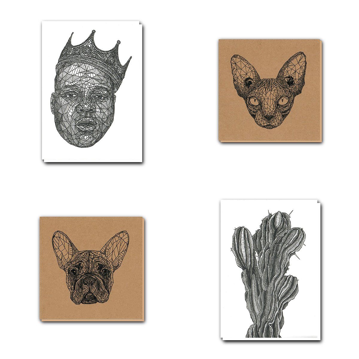 Pen & Ink Greetings Cards