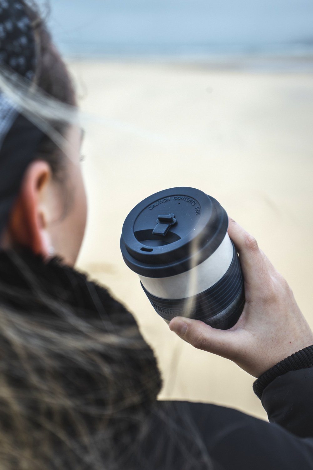 Ceramic Travel Cup - Seascape