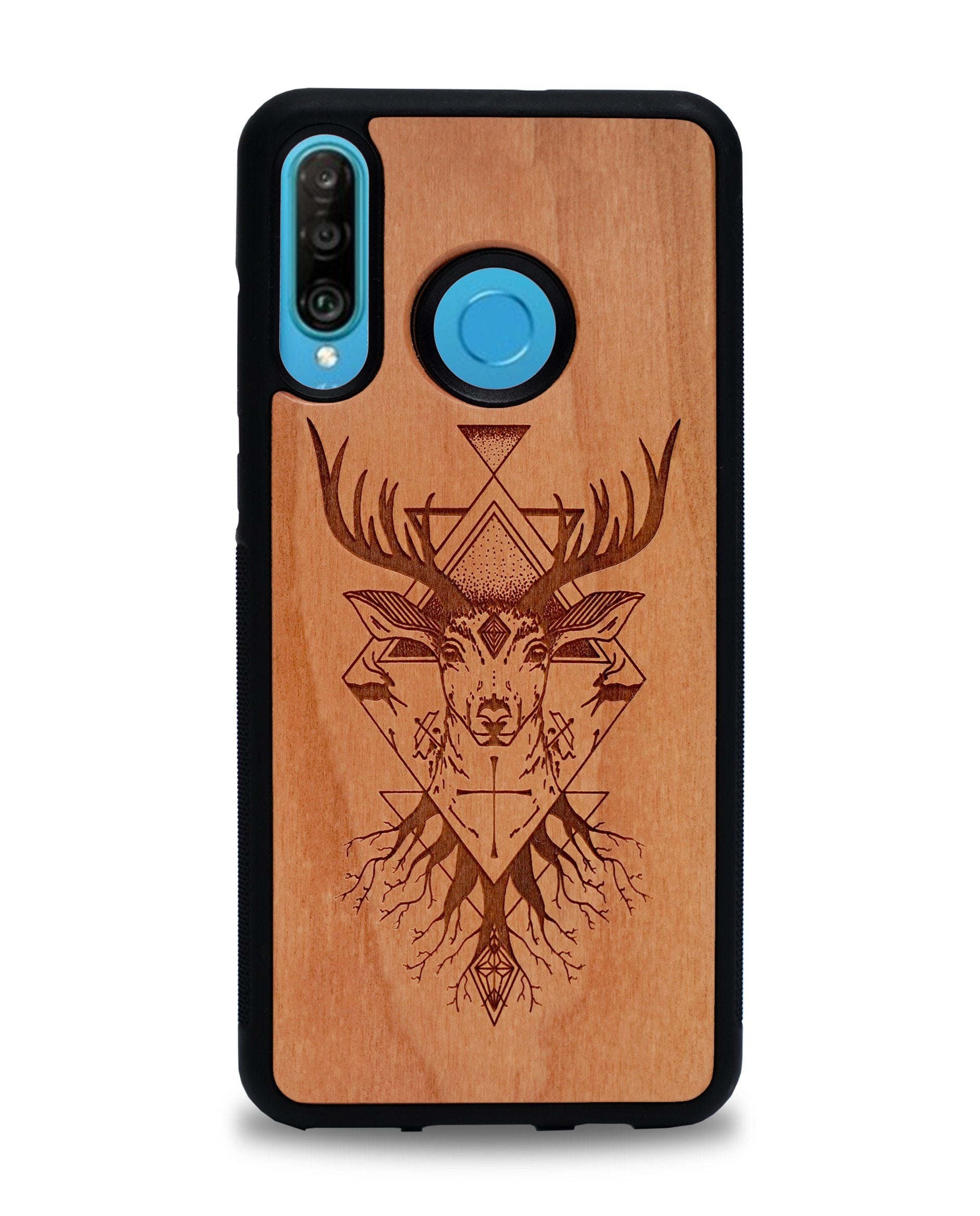 Wooden Phone Case | Minimalistic Stag