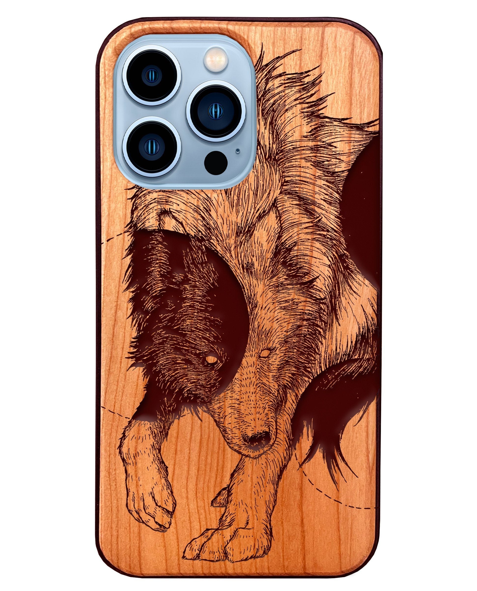 Wooden Phone Case | Alpha