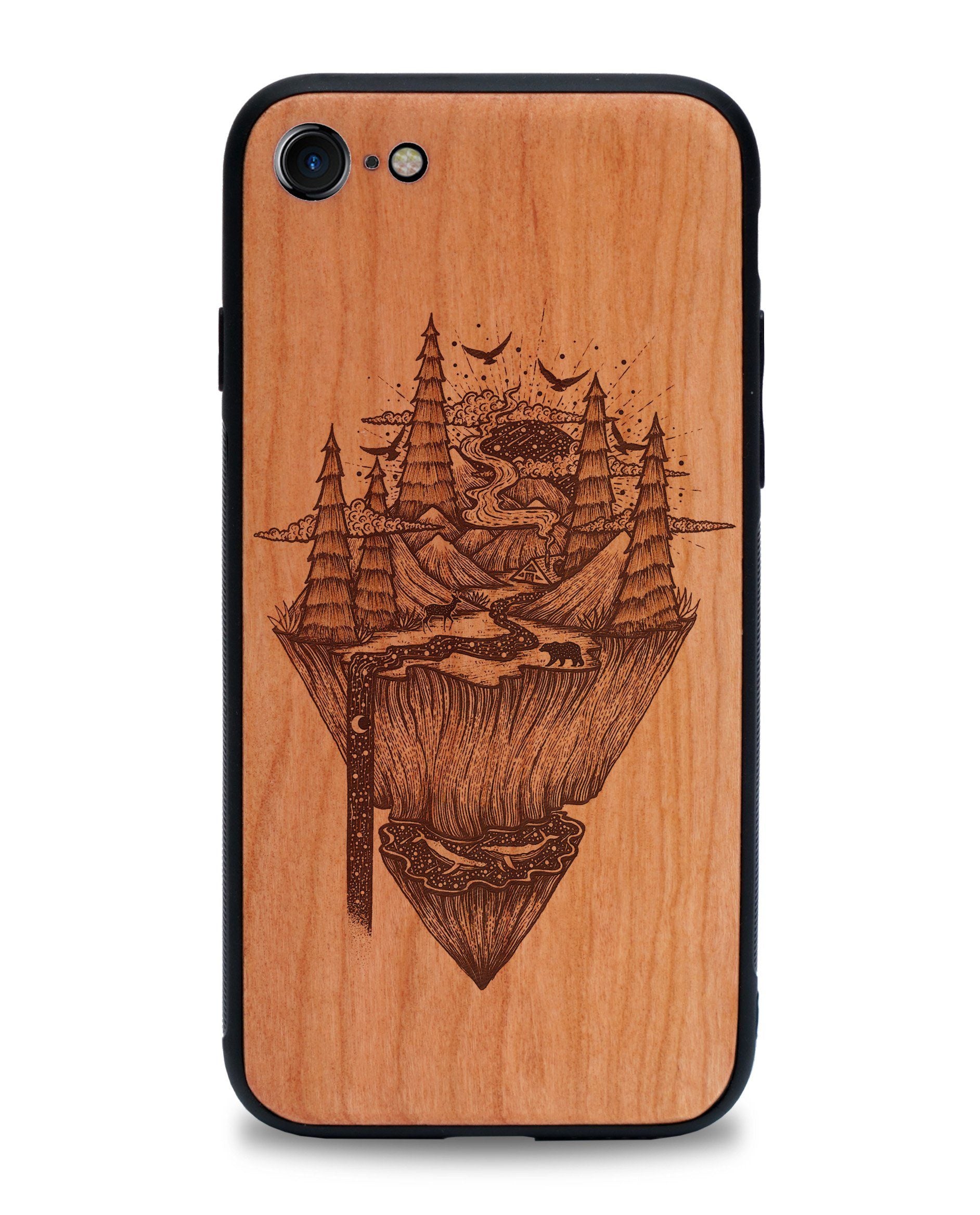 Wooden Phone Case | Floating Mountain