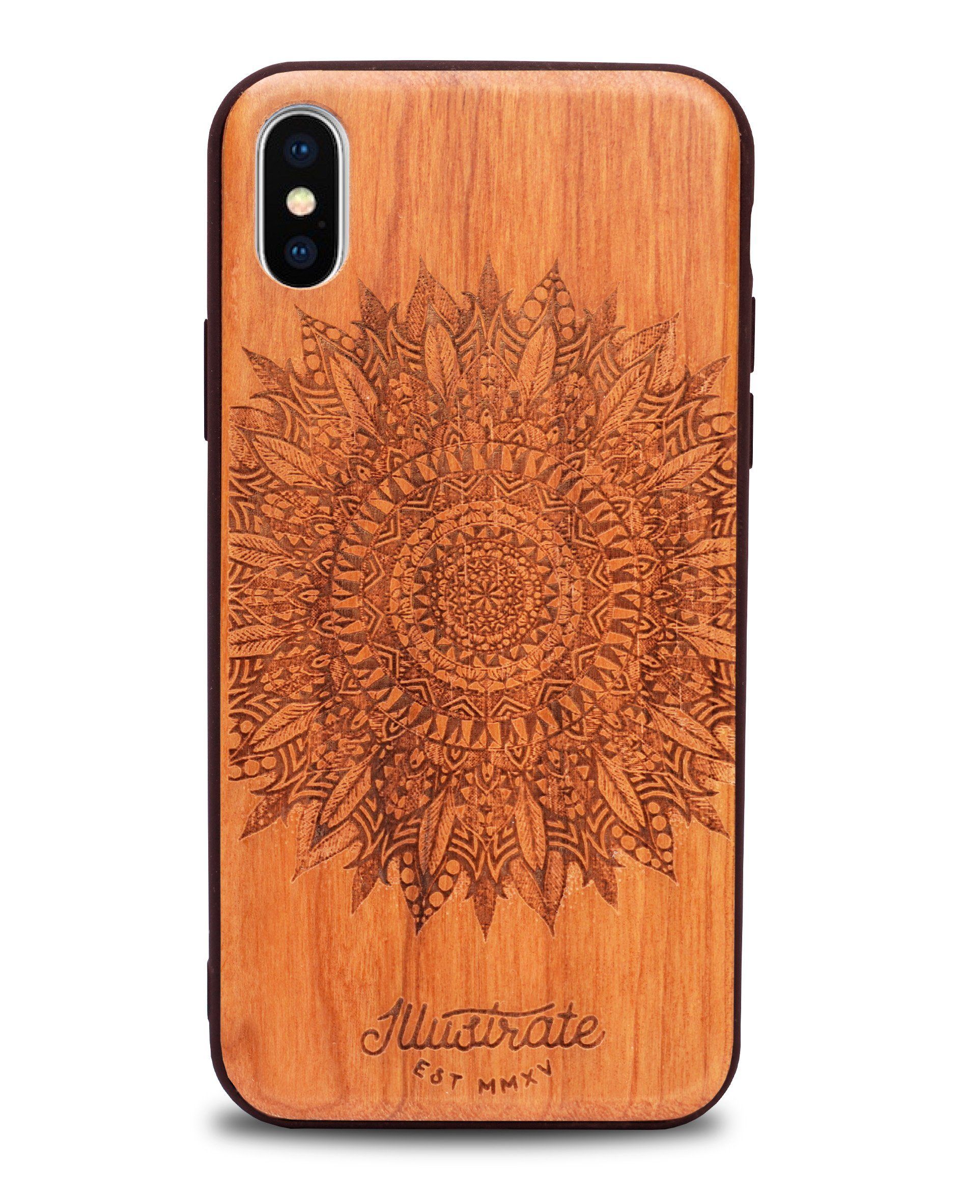 Wooden Phone Case | Mandala Sale