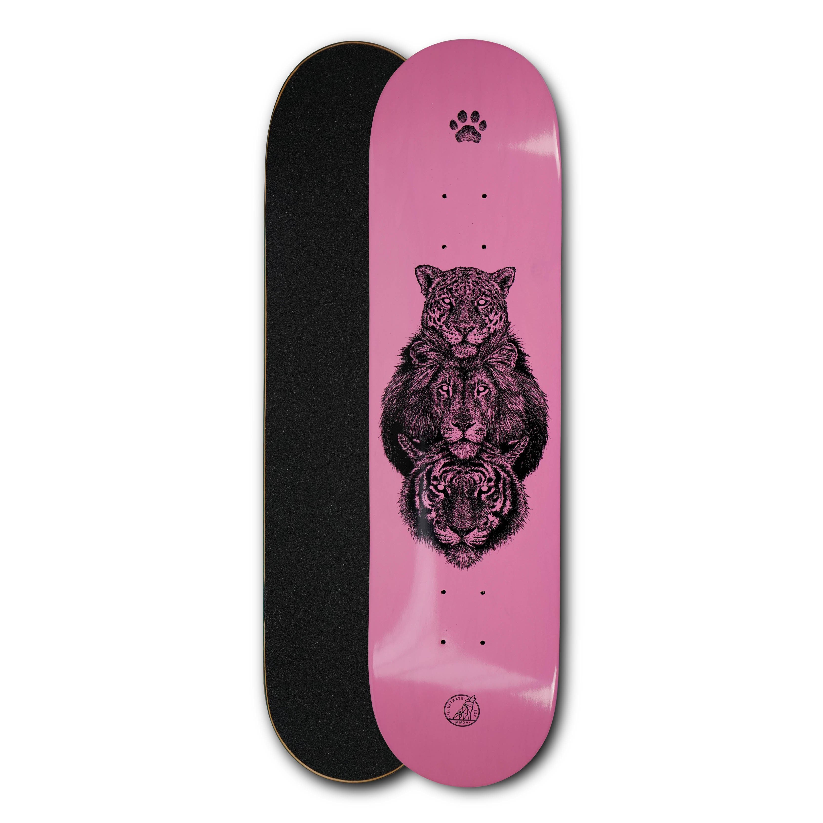 Panthera Totem Skateboard - 8"