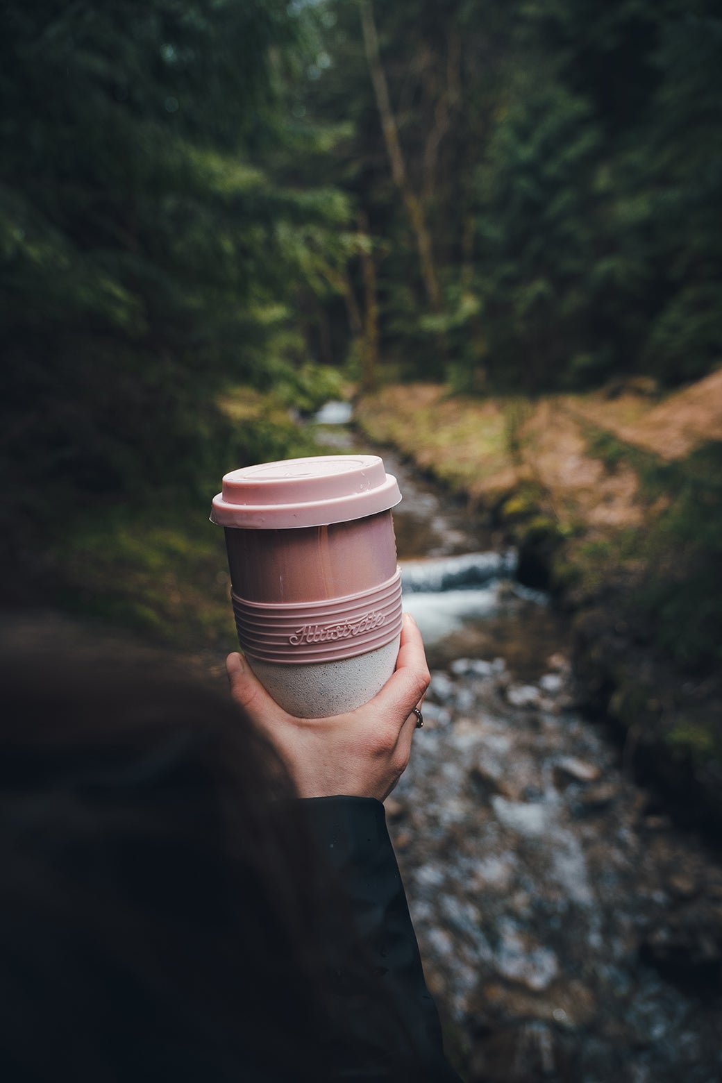 Ceramic Travel Cup - Seashell