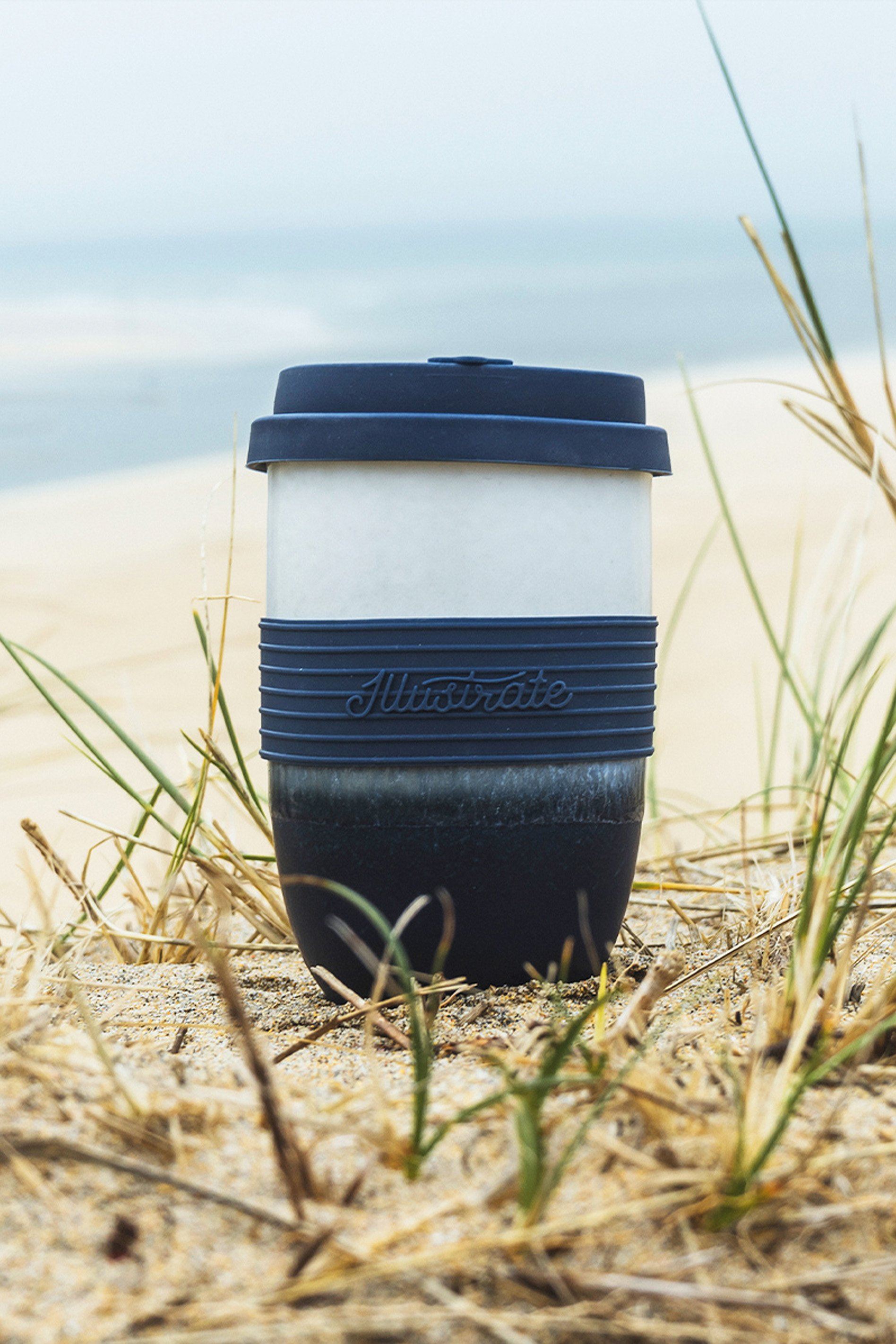 Ceramic Travel Cup - Seascape