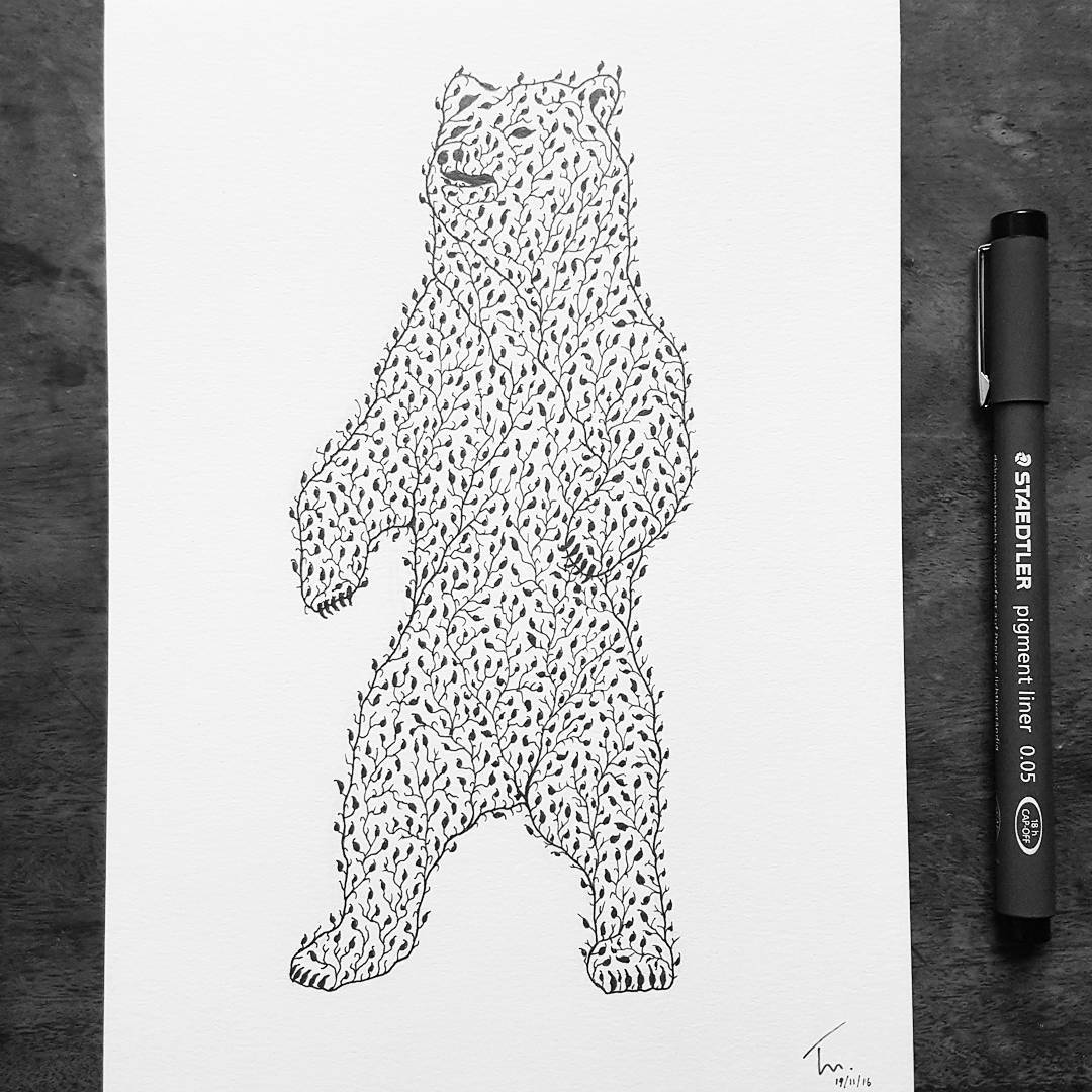 Grizzly Forest Dweller Original
