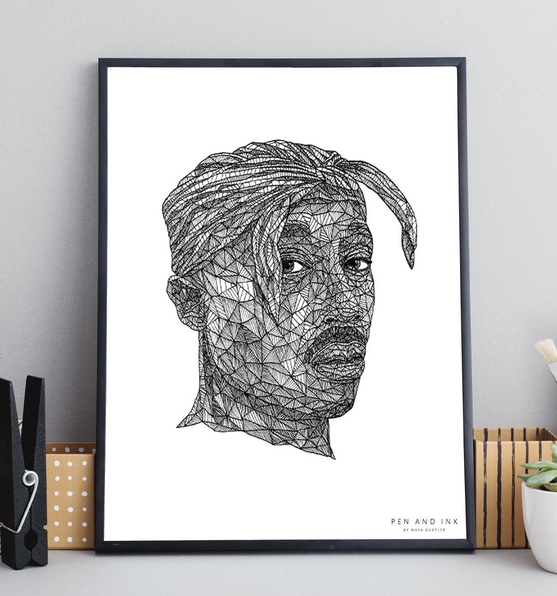Tupac Fine Art Print